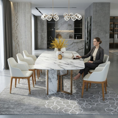 Esstisch Esstische Besprechungs Tische Tisch Büro Design Konferenztisch