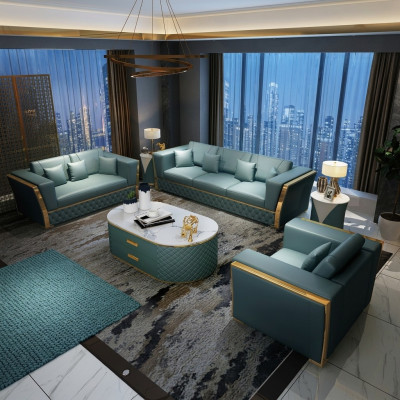 Sofagarnitur Couch Garnitur 3+2+1 Designersofa Design Couch Sitzgruppe 3tlg.