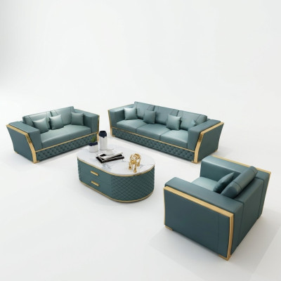 Sofagarnitur Couch Garnitur 3+2+1 Designersofa Design Couch Sitzgruppe 3tlg.