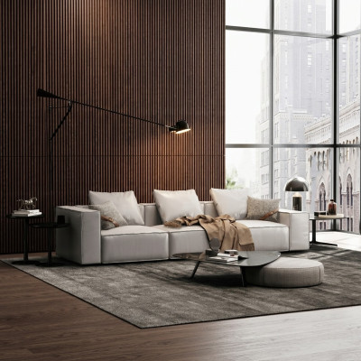 Sofa 4 Sitzer Big XXL Couch Sofas Couchen Design Wohnzimmer Viersitzer