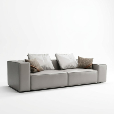 Design Sofa 3 Sitzer Wohnzimmer Couch Couchen Polster Sofas Neu XXL