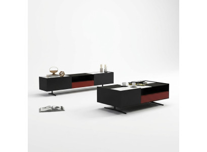 Wohnzimmerschrank Sideboard rtv Kommode TV Schrank Modern Deko Lowboard