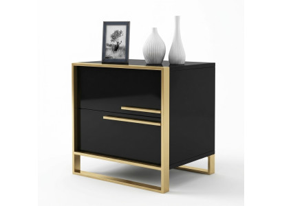 Design Nacht Tisch Konsole Luxus Beistell Schlaf Zimmer Metall Konsolen