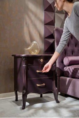 Nacht Konsole Tisch Beistell Dekor Schlafzimmer Kommode Schrank Tische