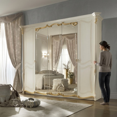 Kleider Schrank Design Kleiderschränke Spiegel Möbel Wohnen Möbel Holz Neu