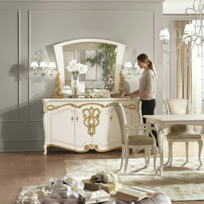 XXL Buffet Kommode Kommoden Schrank Anrichte Konsole Klassische Möbel