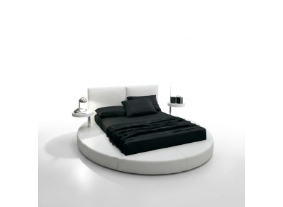 Rundes Bett Rund Design Betten Leder Doppel Hotel Gestell Luxus Schlaf
