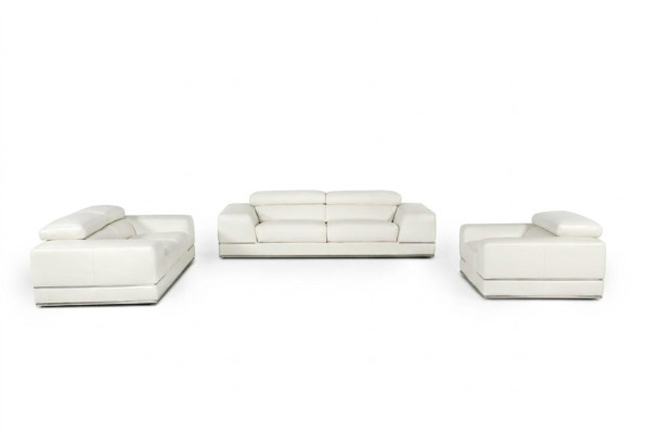 Ledersofa Wohnlandschaft 3+2 Sitzer Garnitur Design Modern Sofa Garnituren Neu