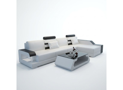 Beleuchtete Wohnzimmer Sitzlandschaft Couchgarnituren Sitz Polster