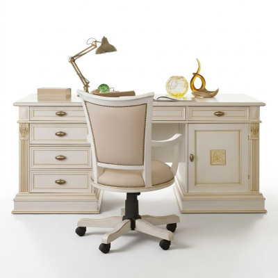 Luxus Schreibtisch Tisch Office Büro Antik Stil Rokoko Barock Schreibtische Neu