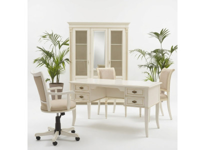 Schreibtisch Büro Tisch Klassischer Designer Office Tische Barock Rokoko Neu