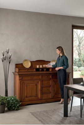 XXL Buffet Kommode Kommoden Schrank Barock Rokoko Anrichte Konsole Massivholz
