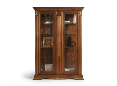 Vitrine Schrank Vitrinen Wohnzimmer Schau Schränke Design Barock Rokoko Italien