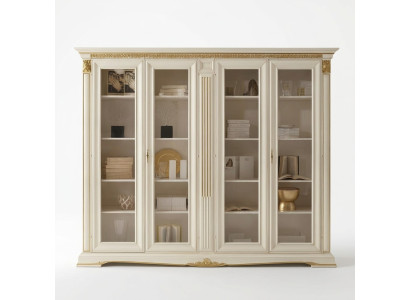 Büro Bücherschrank Aktenschrank Luxus Italienische Möbel Antik Schrank Massivholz