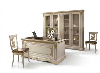 Arbeitszimmer Büro Möbel Tisch Schrank Stuhl 3tlg Set Massivolz