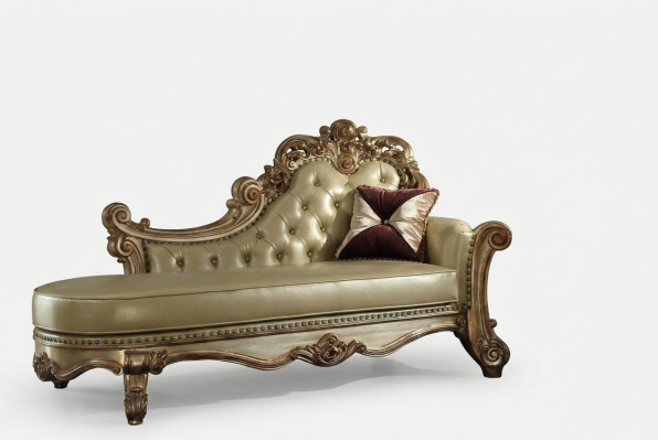 Chaiselongue Liege Relaxsessel Liegesessel Komfortliege Deko Luxus Barock