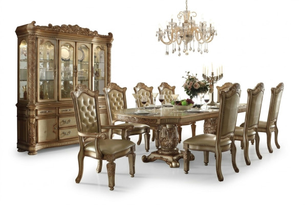 Königlicher Esstisch Tisch Holz Tische Rokoko Barock Esszimmer Antik Stil