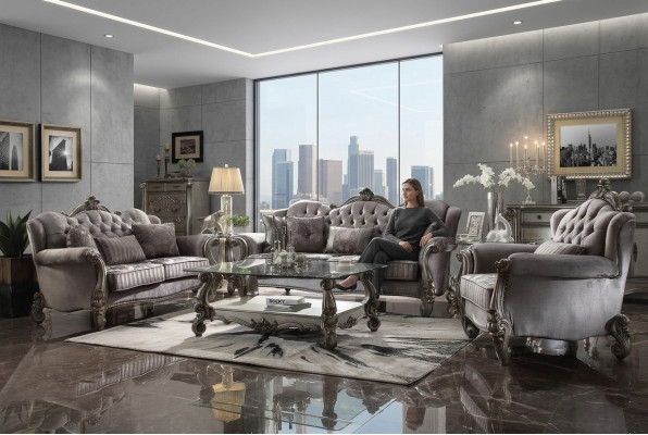 Sofagarnitur 3+2 Sitzer Couchen Polster Klassischer Wohnlandschaft Sofas