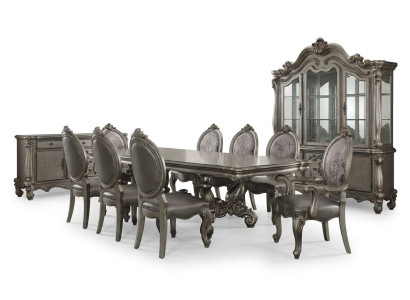 Anrichte Edle Anrichte Holz Buffet Vitrine Schrank Neu Schränke Barock