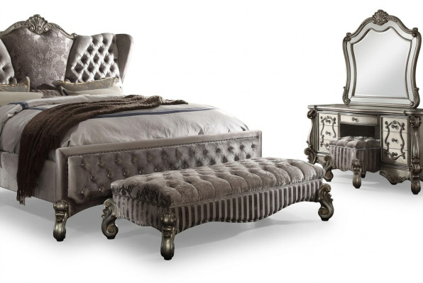 Designer Hocker Leder Textil Luxus Chesterfield Fußhocker Ottomane Chesterfield