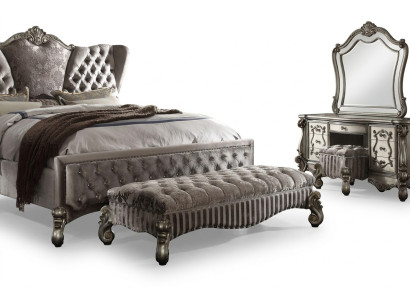 Designer Hocker Leder Textil Luxus Chesterfield Fußhocker Ottomane Chesterfield