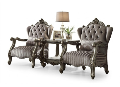 Textil Sessel 1 Sitzer Sofa Polster Sofas Klassische Design Luxus Barock