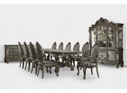 Esszimmer Set Barock Rokoko Tisch 10x Stühle Anrichte Kommode 13tlg.