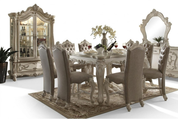 Holztisch Esstisch Tisch Holz Quadratischer Ess Zimmer Tische Barock