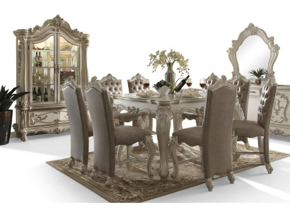 Holztisch Esstisch Tisch Holz Quadratischer Ess Zimmer Tische Barock