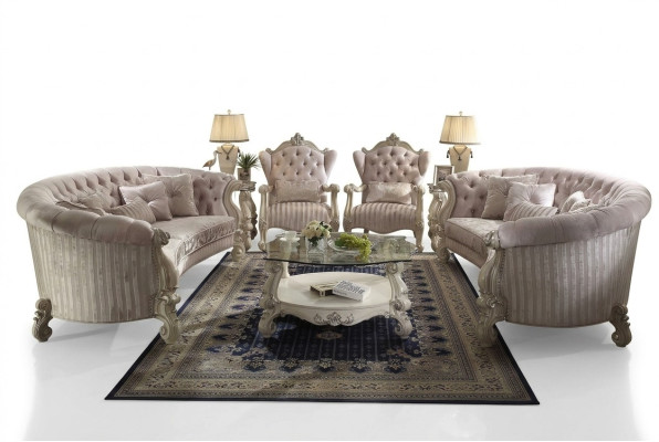 Sofagarnitur Barock Sitzer Wohnlandschaft Sofa Polster Garnitur Sofas 4tlg.