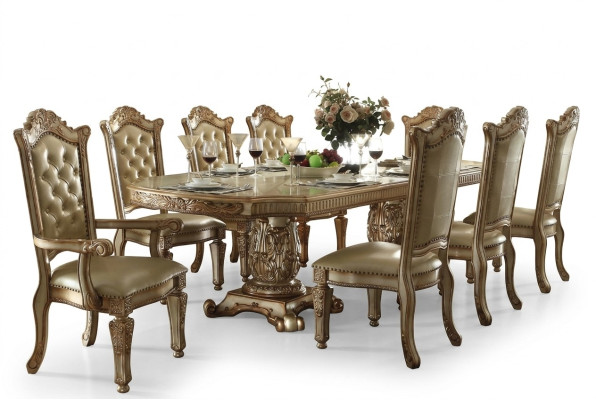 Barock Antik Stil Esstisch Tisch Echtes Holz Klassische Designer Tische Rokoko