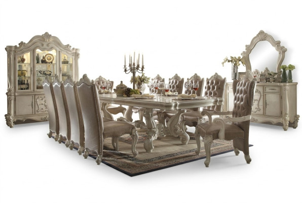 Königlicher Esstisch + 6x Stühle Esszimmer Komplette Garnitur 7tlg.
