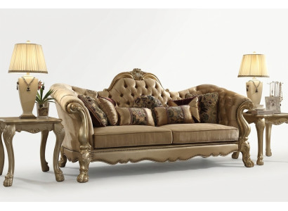 Zweisitzer Design Sofa 2 Sitzer Sitz Couch Polster Garnitur Stoff Sofas
