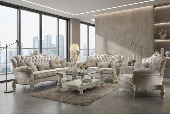 Chesterfield Sofagarnitur 3+2 Sitzer Set Design Sofa Polster Couchen Couch