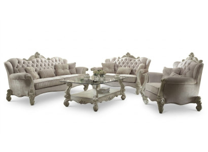 Chesterfield Sofagarnitur 3+2 Sitzer Set Design Sofa Polster Couchen Couch