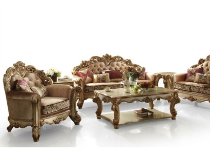 Sofagarnitur 3+2+1 Sitzer Set Design Sofa Polster Couchen Couch Luxus
