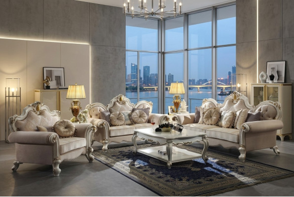 Klassische Design Sofagarnitur 3+2 Sitzer Garnitur Sofa Luxus Sofas 2 tlg Set
