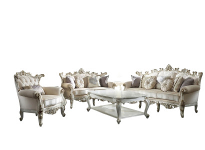 Sofagarnitur 3+2+1 Sitzer Wohnlandschaft Couch Polster Deko Garnitur Sofas