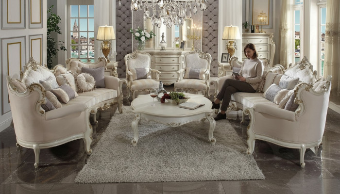 Sofagarnitur 4tlg. Sofa Set Design Couchen Polster Couch Barock Rokoko