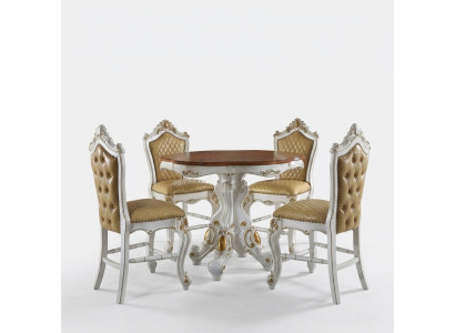 Barock Runder Esstisch Rund Klassischer Tisch Runde Rund Tische Holz