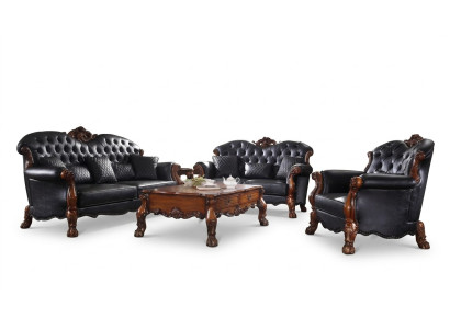 Komplett Set Sofagarnitur 3 2 1 Sitzer + Couchtisch Designer Wohnlandschaft