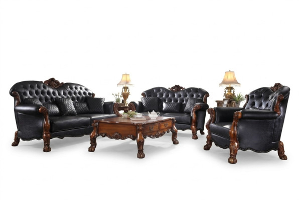 Sofagarnitur 3+2 Sitzer Klassische Sofas Couchen Polster Wohnlandschaft