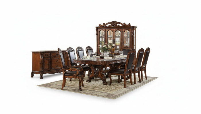 Esstisch Tisch Gruppe Esszimmer Holz Tische Design Wohnzimmer Garnitur
