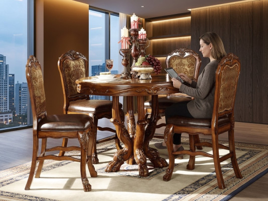 Polsterstuhl Luxus Sessel Stuhl Stühle Deko Wohnzimmer Esszimmer Lehnstuhl