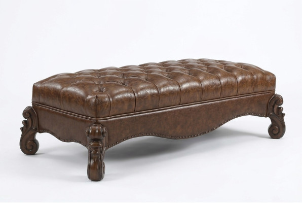 Chaiselounge Antik Stil Sofa Liege Couch Liegen Chaise Leder Barock Rokoko Neu