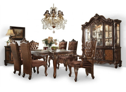 Klassischer Luxus Tisch Holz Tische Deko Rokoko Barock Antik Stil Ess Wohn