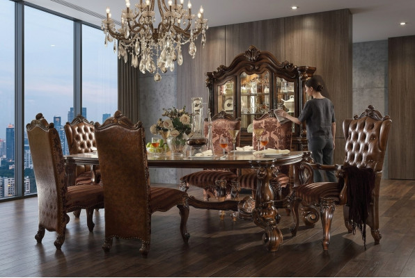 Königlicher Esstisch Tisch Holz Tische Klassische Barock Rokoko Esszimmer