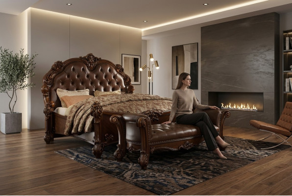 Sitz Polster Bank Polster Sitz Hocker Bank Leder Holz Stil Designer Chesterfield