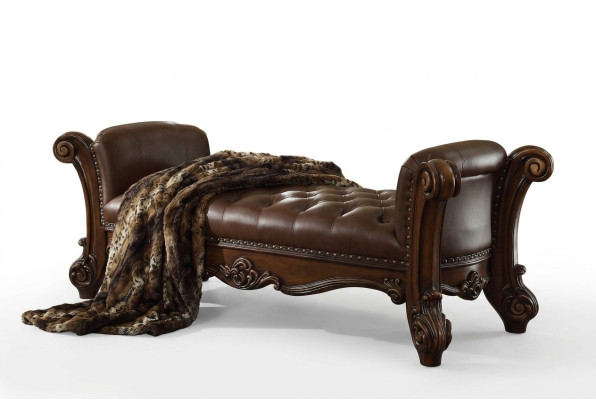Sitz Polster Bank Polster Sitz Hocker Bank Leder Holz Stil Designer Chesterfield