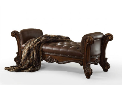Sitz Polster Bank Polster Sitz Hocker Bank Leder Holz Stil Designer Chesterfield